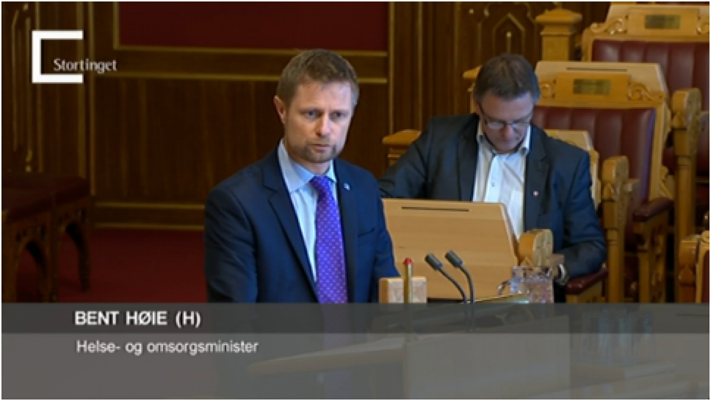 Helseministeren svarer ikke om TISA