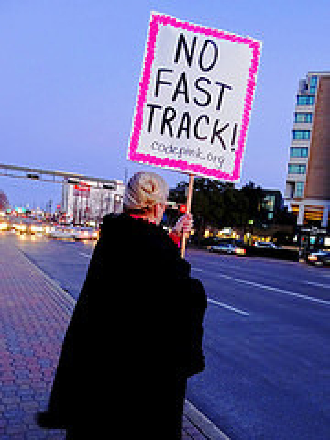 Demokratene stopper Obamas fast track