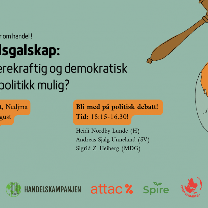 Dagsseminar! Handelsgalskap: Er en bærekraftig og demokratisk handelspolitikk mulig?