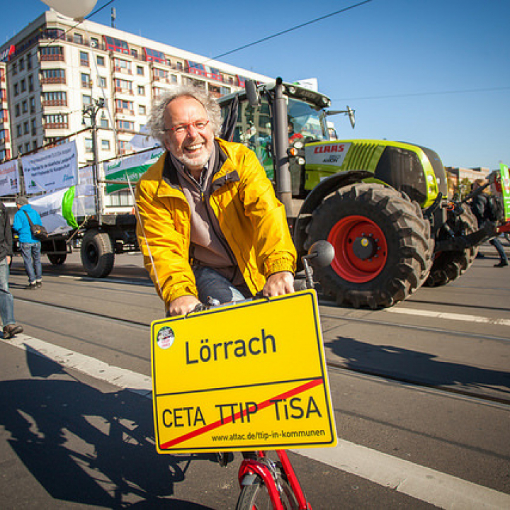 Sviktende støtte for TTIP